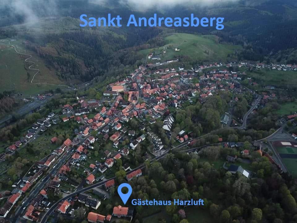 Gästehaus Harzluft / Gruppenferienhaus Sankt Andreasberg Exterior foto